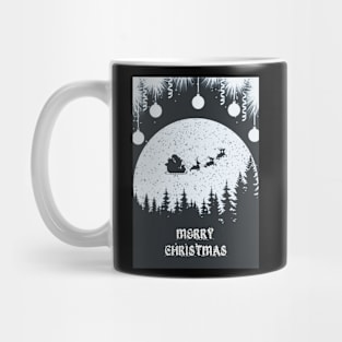 Merry Christmas (Grey) Mug